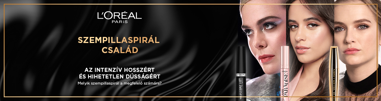 L'Oréal Paris szempillaspirál cikk 2023.09.
