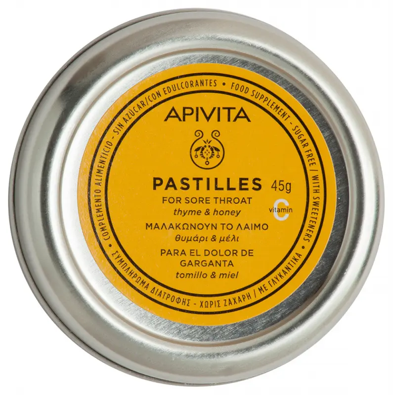 APIVITA Torokpasztilla Kakukkfű (45 g)