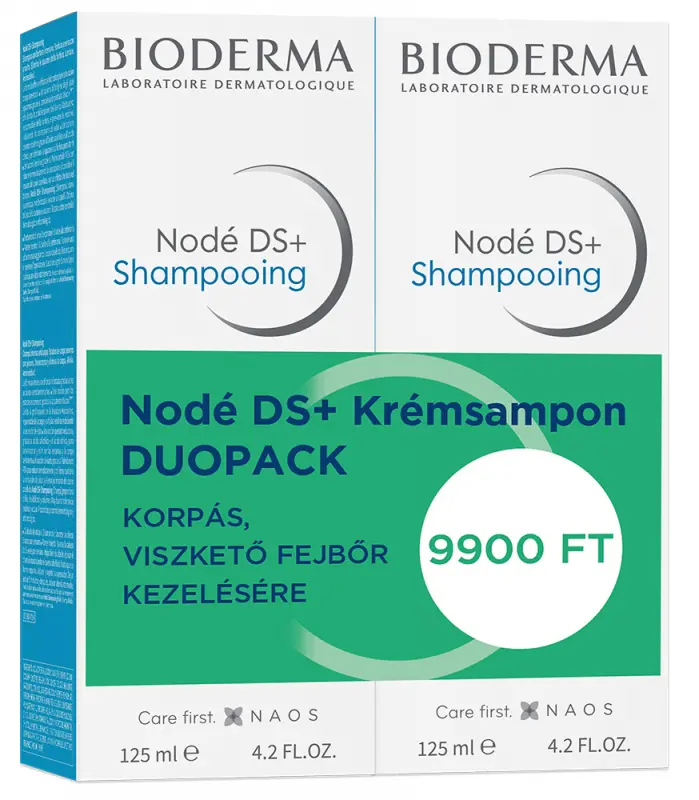 BIODERMA Nodé DS+ Krémsampon DUOPACK 2x125 ml