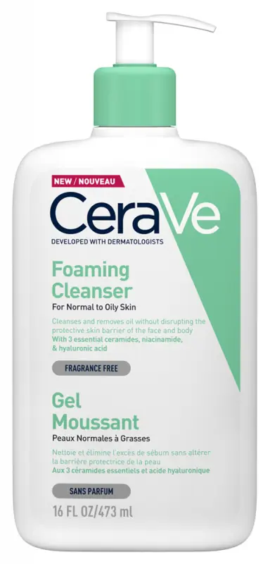 CERAVE Habzó tisztító gél 473 ml