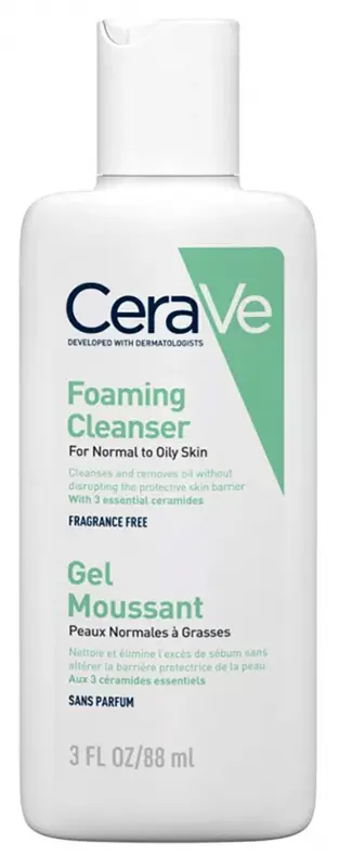 CERAVE Habzó tisztító gél 88 ml CERAVE Habzó tisztító gél 88 ml