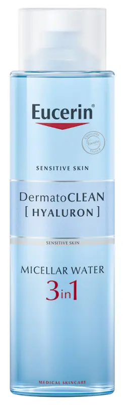 EUCERIN DermatoCLEAN HYALURON 3 az 1-ben Micellás arclemosó 400 ml