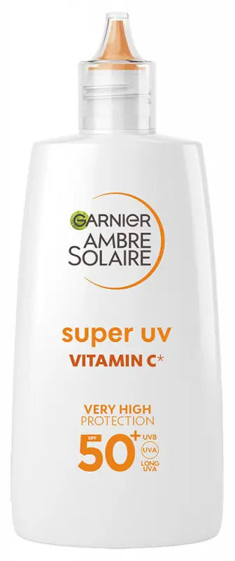 GARNIER Ambre Solaire Super UV C-vitamin sötét foltok elleni mindennapos fluid SPF 50+ (40 ml)