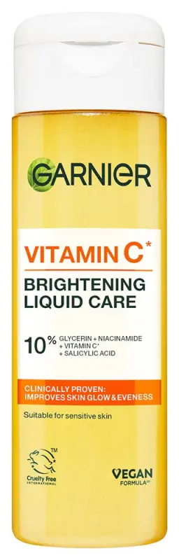 GARNIER VITAMIN C* ragyogásfokozó esszencia 120 ml GARNIER VITAMIN C* ragyogásfokozó esszencia 120 ml