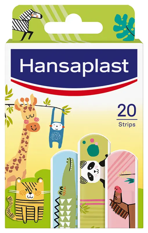 HANSAPLAST Állatmintás sebtapasz (20 db)