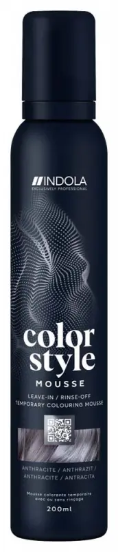 INDOLA Color Style Mousse Anthracite 200 ml INDOLA Color Style Mousse Anthracite 200 ml