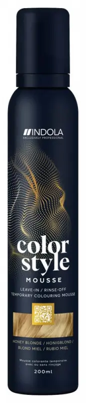 INDOLA Color Style Mousse Honey Blonde 200 ml INDOLA Color Style Mousse Honey Blonde 200 ml