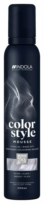 INDOLA Color Style Mousse Silver 200 ml INDOLA Color Style Mousse Silver 200 ml