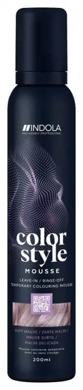 INDOLA Color Style Mousse Soft Mauve 200 ml INDOLA Color Style Mousse Soft Mauve 200 ml