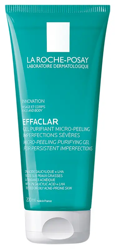 LA ROCHE-POSAY Effaclar Duo Mikro-hámlasztó tisztító gél 200 ml