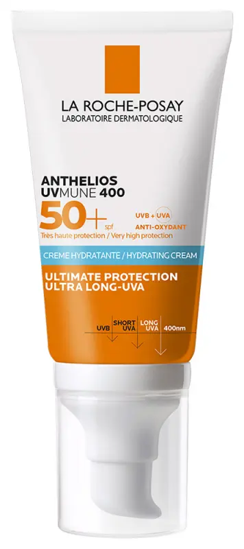 LA ROCHE-POSAY Anthelios UVMUNE 400 Napvédő krém SPF50+ (50 ml)