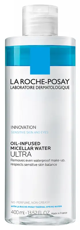 LA ROCHE-POSAY Kétfázisú Micellás víz Ultra 400 ml