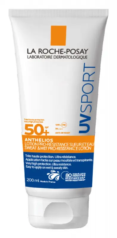 LA ROCHE-POSAY Anthelios UV SPORT PRO-RESISTANCE Fényvédő tej SPF50+ (200 ml)