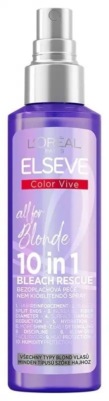 L'ORÉAL PARIS Elseve Color Vive Purple All For Blonde 10 in 1 spray (150 ml) L'ORÉAL PARIS Elseve Color Vive Purple All For Blonde 10 in 1 spray (150 ml)