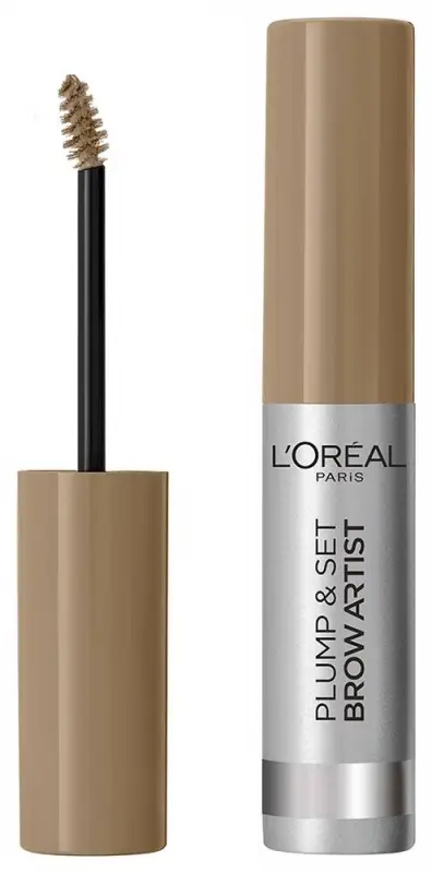 L'ORÉAL PARIS Brow Artist Plump &amp; Set szemöldökformázó spirál 101 Blonde (4,9 ml)