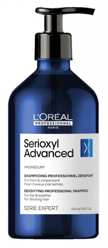 L'ORÉAL PROFESSIONNEL Serioxyl Advanced hajtömegnövelő sampon (500 ml) L'ORÉAL PROFESSIONNEL Serioxyl Advanced hajtömegnövelő sampon (500 ml)