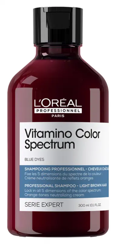 L'ORÉAL PROFESSIONNEL Vitamino Color Spectrum Pigmentált kék sampon 300 ml L'ORÉAL PROFESSIONNEL Vitamino Color Spectrum Pigmentált kék sampon 300 ml