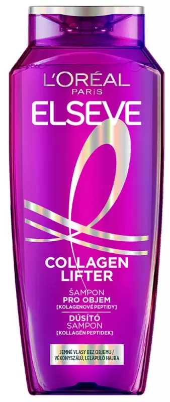 L'ORÉAL PARIS Elseve Collagen Lifter Dúsító sampon 250 ml L'ORÉAL PARIS Elseve Collagen Lifter Dúsító sampon 250 ml