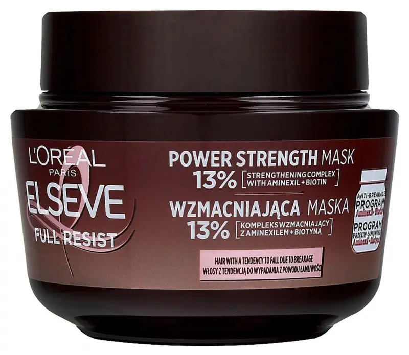 L'ORÉAL PARIS Elseve Full Resist Power hajpakolás 300 ml L'ORÉAL PARIS Elseve Full Resist Power hajpakolás 300 ml