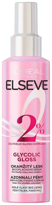 L'ORÉAL PARIS Elseve Glycolic Gloss szérum az azonnali fényességért 150 ml L'ORÉAL PARIS Elseve Glycolic Gloss szérum az azonnali fényességért 150 ml