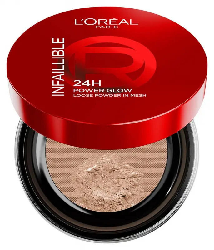 L'ORÉAL PARIS Infaillible 24H Power Glow Loose Powder Medium púder 10 g