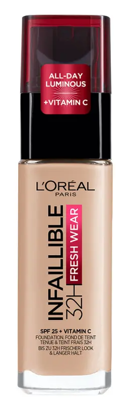 L'ORÉAL PARIS Infaillible 32H Fresh Wear 110 Rose Vanilla Alapozó (30 ml)