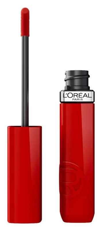 L'ORÉAL PARIS Infaillible Laque Resistance 415 Red Bisou folyékony ajakrúzs 4,3 ml