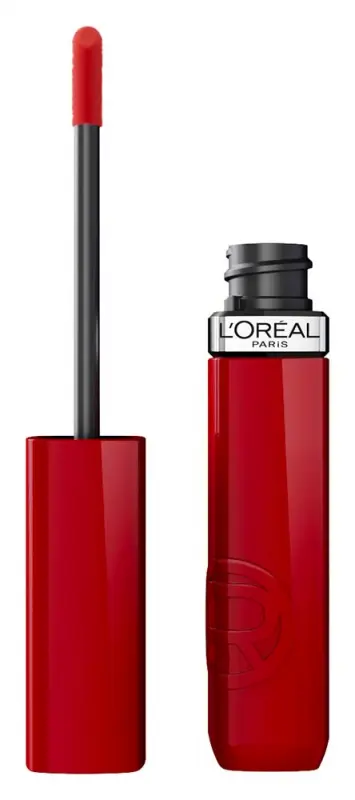 L'ORÉAL PARIS Infaillible Laque Resistance 420 Rouge Paris folyékony ajakrúzs 4,3 ml