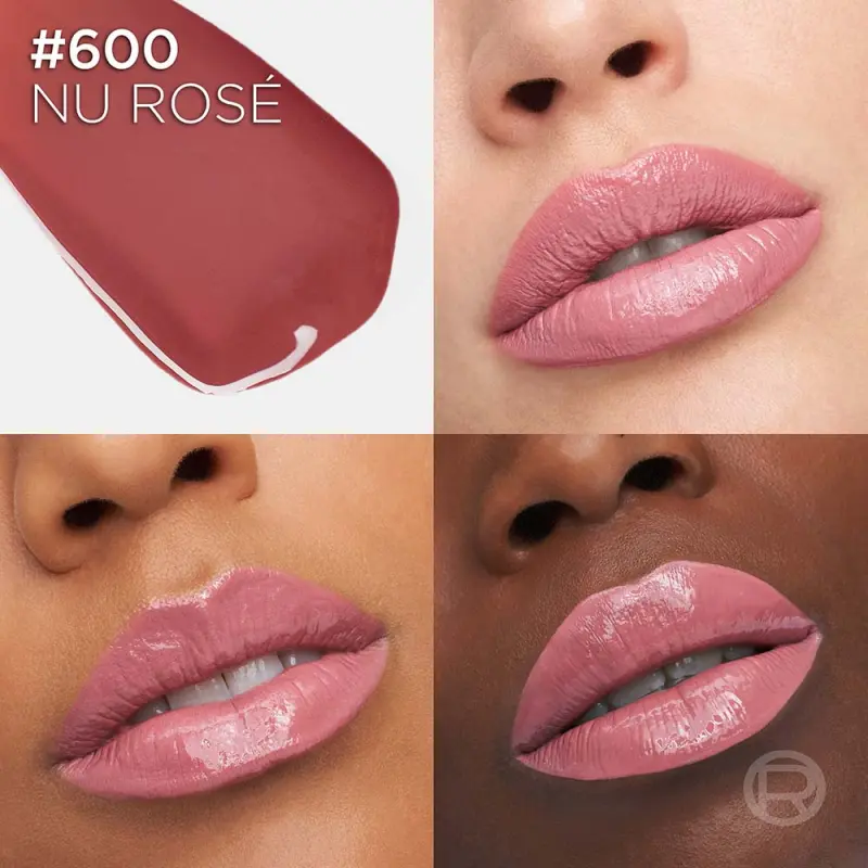 Infaillible Laque Resistance 600 Le Nu Rose folyékony ajakrúzs 4,3 ml
