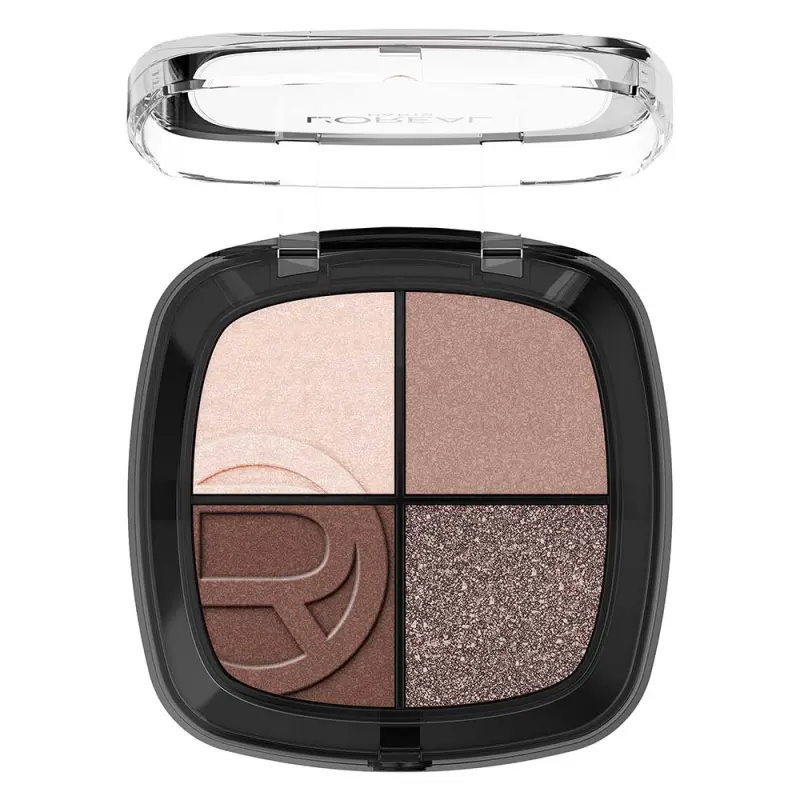 L'ORÉAL PARIS Rendez-Vous Couleur Eye & Cheek Quad a szemektől az orcákig: minden egyetlen palettában 04 Cold Platinum