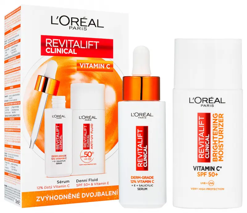 L'ORÉAL PARIS Revitalift Clinical Duopack 80 ml L'ORÉAL PARIS Revitalift Clinical Duopack 80 ml