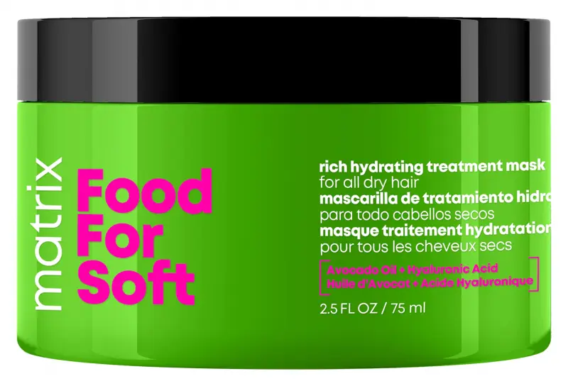 MATRIX Food For Soft Intenzíven hidratáló ápoló pakolás 75 ml