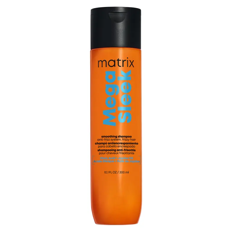 MATRIX Mega Sleek Simító Sampon nehezen kezelhető, szöszösödő hajra 300 ml