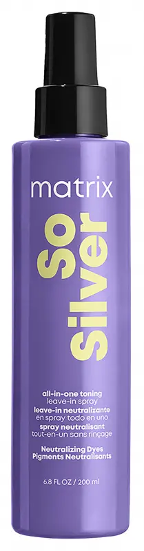 MATRIX So Silver Univerzális színsemlegesítő hajban maradó ápoló spray 200 ml