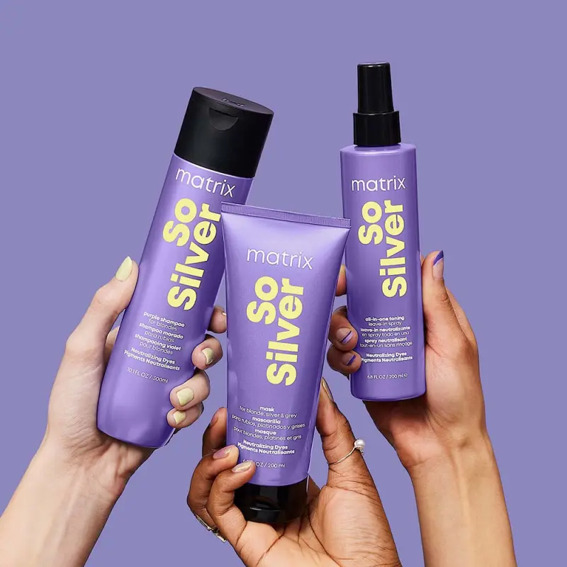 So Silver Univerzális színsemlegesítő hajban maradó ápoló spray 200 ml