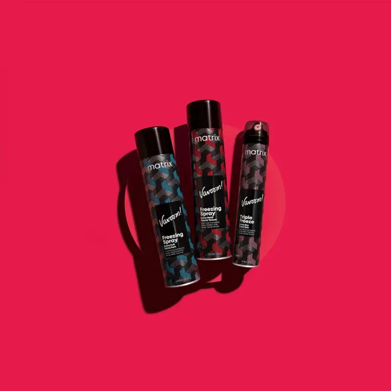 Vavoom Freezing Spray Extra Full - Erős tartást biztosító, volumennövelő hajlakk 500 ml