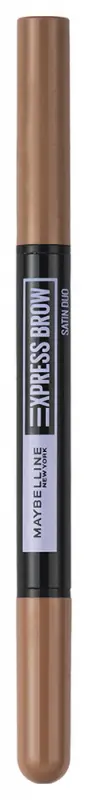 MAYBELLINE Express Brow Duo kétvégű szemöldökformázó NU 01 Dark Blonde (8,8 g)