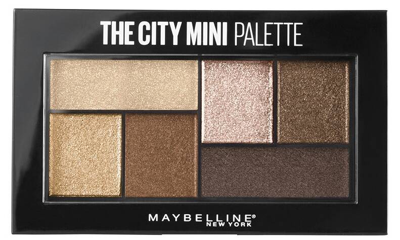 MAYBELLINE The City Mini szemhéjpúder paletta, 400 Rooftop Bronzers (6 g)