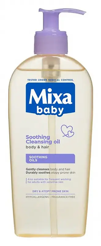 MIXA Baby nyugtató, tisztító olaj atópiára hajlamos bőrre (250 ml)