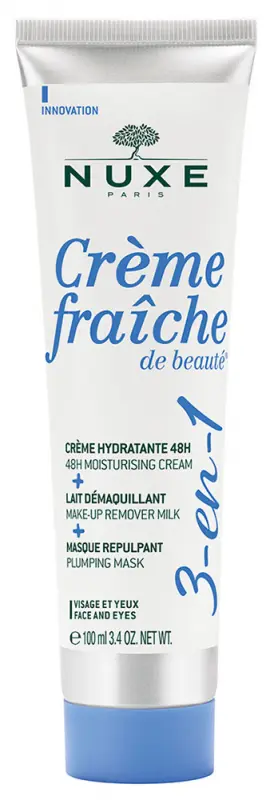 NUXE Créme Fraiche 3 az 1-ben Krém, Maszk, Tisztító (100 ml) NUXE Créme Fraiche 3 az 1-ben Krém, Maszk, Tisztító (100 ml)