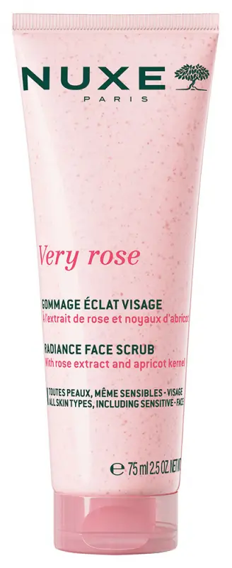 NUXE Very Rose Ragyogást fokozó arcradír 75 ml