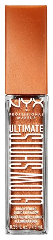 NYX PROFESSIONAL MAKEUP Ultimate Glow Shots Liquid Eyeshadow - Wow Cacao (7,5 ml)