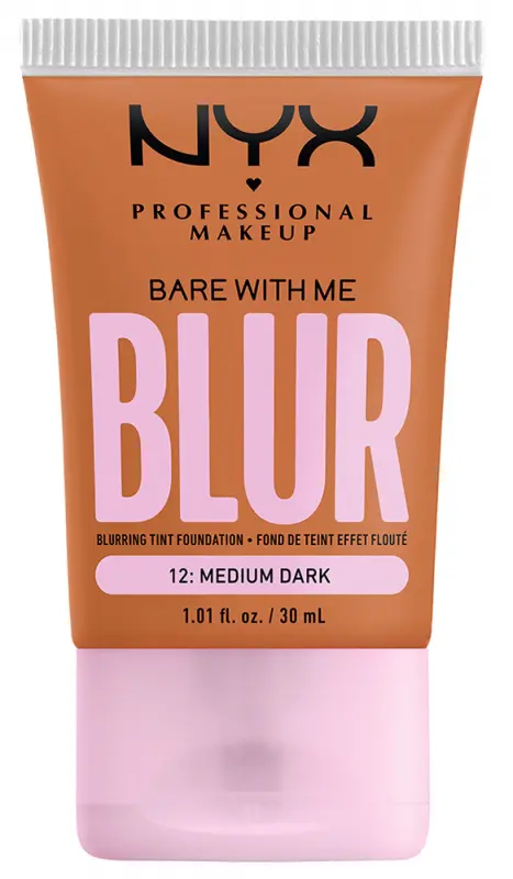 NYX PROFESSIONAL MAKEUP Bare With Me Blur Tint Foundation - Medium Dark (30 ml)