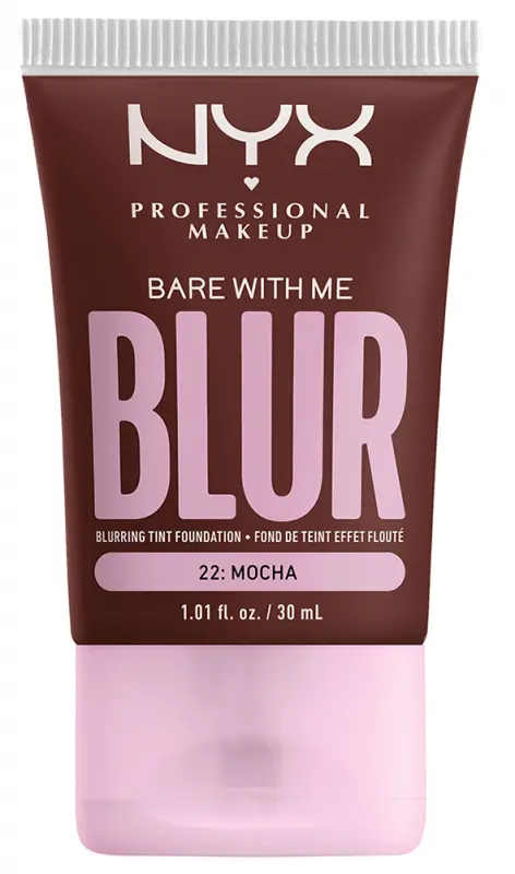 NYX PROFESSIONAL MAKEUP Bare With Me Blur Tint Foundation - Mocha (30 ml)