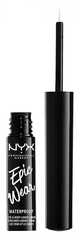 NYX PROFESSIONAL MAKEUP Epic Wear Metallic Liquid Liner - Silver Metal (3,5 ml)