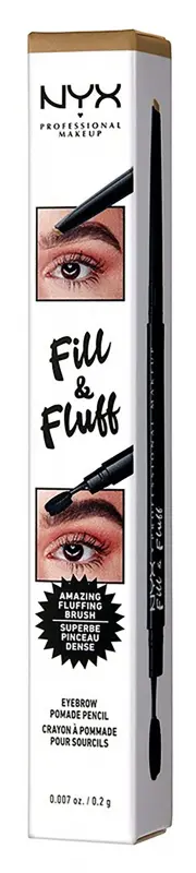 NYX PROFESSIONAL MAKEUP Fill & Fluff Eyebrow Pomade Pencil - Blonde (0,13 g)