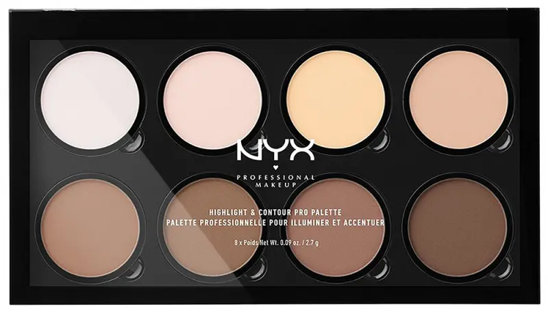 NYX PROFESSIONAL MAKEUP Highlight & Contour Pro Palette (24,3 g)