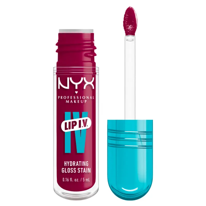 NYX PROFESSIONAL MAKEUP Lip IV Hydrating Gloss Stain - 19 Magenta Mist 5 ml