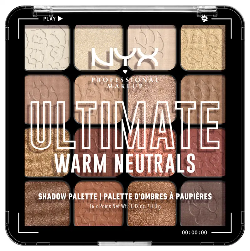 NYX PROFESSIONAL MAKEUP Ultimate Shadow Palette - Warm Neutrals