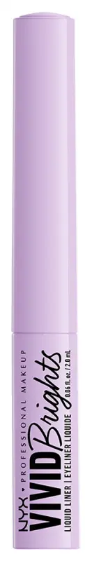 NYX PROFESSIONAL MAKEUP Vivid Brights Colored Liquid Eyeliner - Lilac Link (2 ml)